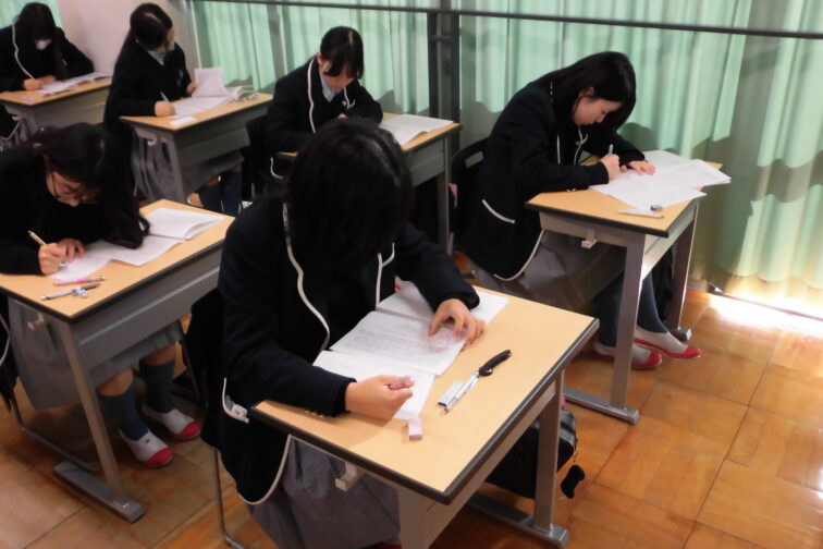 第4回定期試験が始まりました